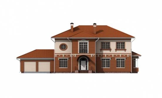 285-001-Л Проект двухэтажного дома, гараж, уютный коттедж из кирпича Рубцовск | Проекты домов от House Expert