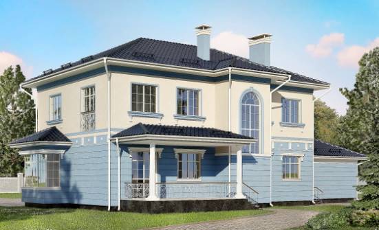 285-003-Л Проект двухэтажного дома, гараж, уютный домик из кирпича Заринск | Проекты домов от House Expert