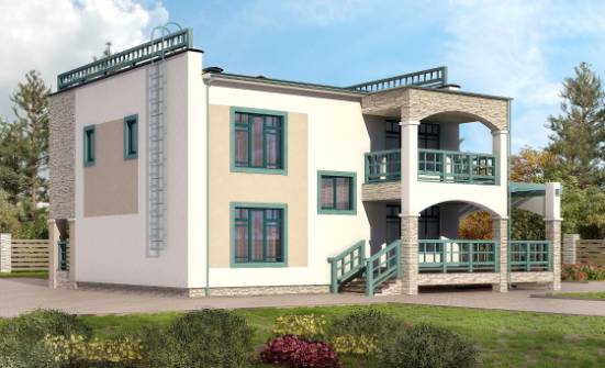 150-010-П Проект двухэтажного дома, недорогой домик из кирпича Новоалтайск | Проекты домов от House Expert