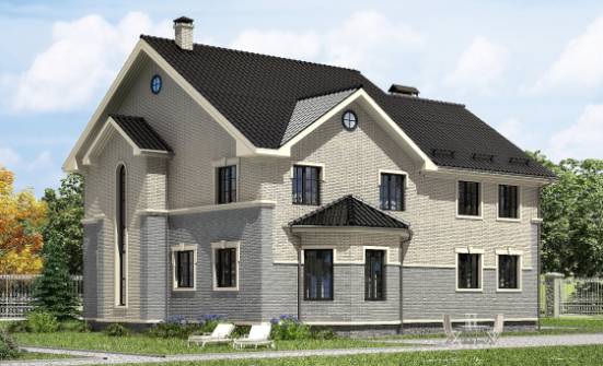 300-004-П Проект двухэтажного дома, уютный дом из поризованных блоков Бийск | Проекты домов от House Expert