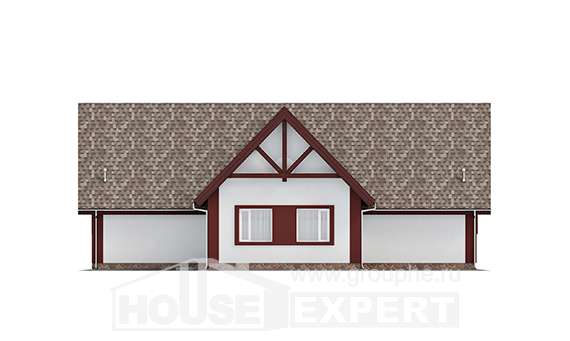 145-002-Л Проект гаража из поризованных блоков Барнаул, House Expert