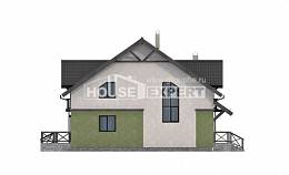 120-003-П Проект двухэтажного дома с мансардой, классический домик из поризованных блоков Рубцовск, House Expert