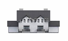 290-003-П Проект двухэтажного дома с мансардой, современный домик из газосиликатных блоков Рубцовск, House Expert